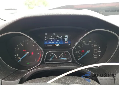 2016 Ford Focus Se из США, поврежденный, VIN 1FADP3F2XGL397688